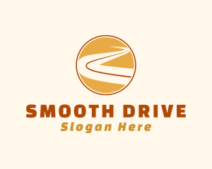 Road Highway Drive logo design