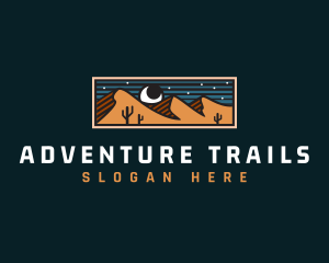 Desert Night Adventure logo design