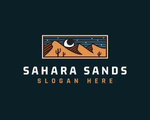 Desert Night Adventure logo design