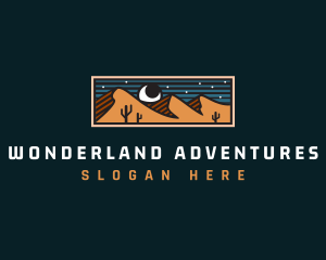 Desert Night Adventure logo design