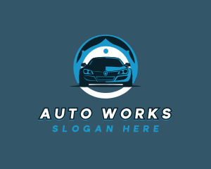 Auto Detailing Vehicle logo design