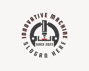 Machine - Laser Engraving Machine logo design