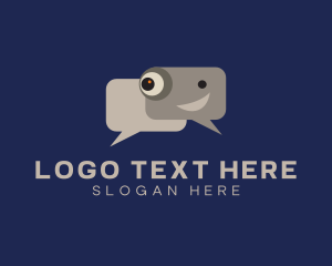 Meeting - Message Chat Bot logo design