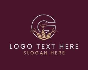 Leaf - Beauty Salon Letter G logo design