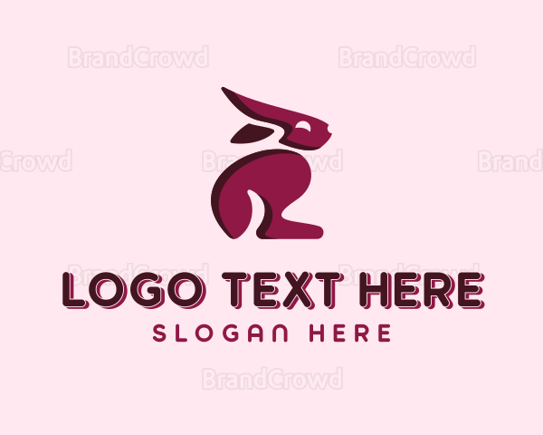 Bunny Rabbit Hare Logo