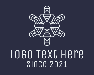 White - Minimalist Tech Company logo design