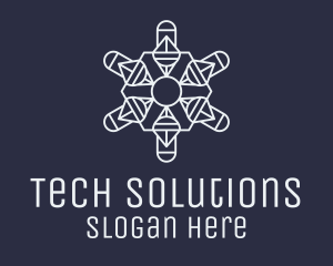 Minimalist Tech Company  Logo