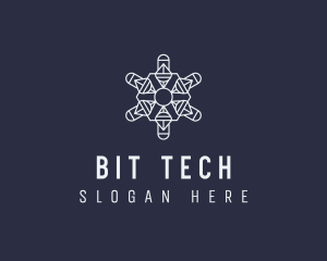 Minimalist Tech Company  logo design