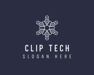 Minimalist Tech Company  logo design