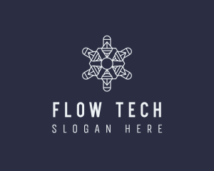 Minimalist Tech Company  logo design