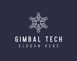 Minimalist Tech Company  logo design