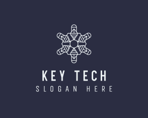 Minimalist Tech Company  logo design