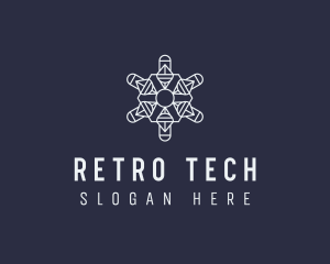 Minimalist Tech Company  logo design