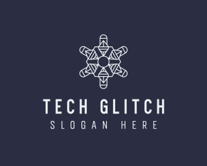 Minimalist Tech Company  logo design