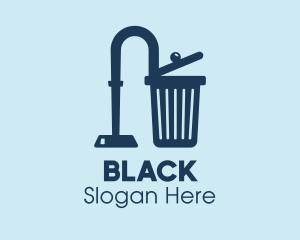 Housekeeping - Hoover Trash Can logo design