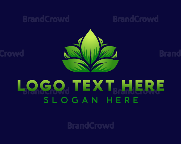 Leaf Grass Garden Logo