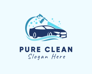 Car Wash Cleaning logo design