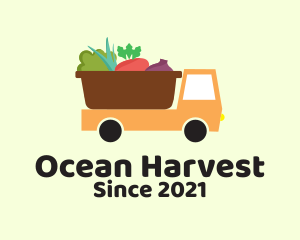 Fresh Harvest Delivery  logo design