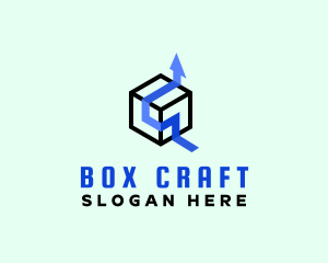 Packaging - Cube Arrow Logistics logo design