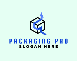 Packaging - Cube Arrow Logistics logo design