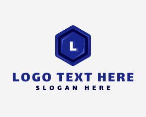Badge - Hexagon Accounting Business logo design