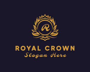 Royal Crown Crest logo design