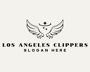 Divine Angel Wings Logo