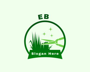 Green Garden Shears Logo