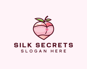 Sexy Peach Lingerie logo design