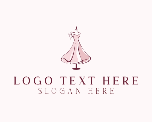 Dressmaker - Bridal Gown logo design