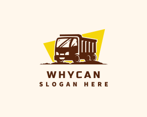 Trading - Logistics Truck Transportation logo design