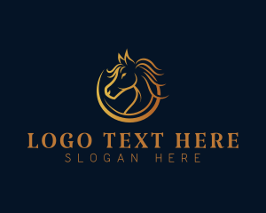 Polo Club - Horse Stallion Equestrian logo design