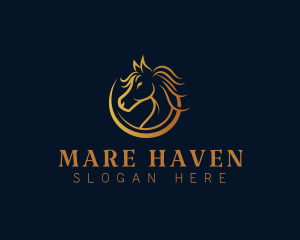 Mare - Horse Stallion Equestrian logo design