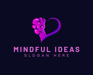 Mental Heart Brain logo design