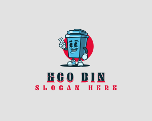 Bin - Trash Bin Disposal logo design