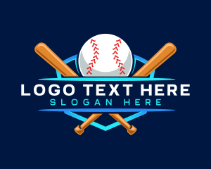 Softball - Tournament Baseball Sports logo design