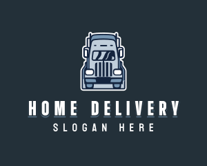 Logistics Cargo Truck logo design