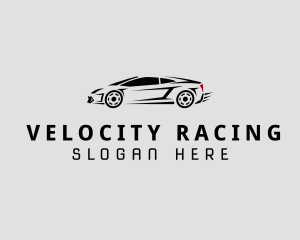 Race Car Vehicle logo design