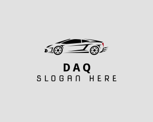 Race - Race Car Vehicle logo design