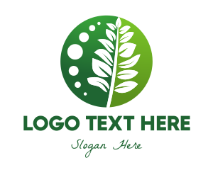 Tea Shop - Leaf Plant Sustainability logo design