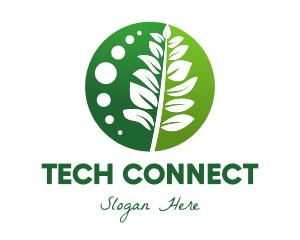 Tea Shop - Leaf Plant Sustainability logo design