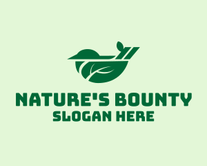 Tree Nature Bird  logo design