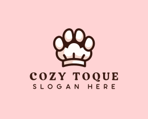 Toque - Puppy Paw Toque logo design