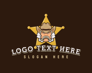 Cowboy Sheriff Vapor Logo