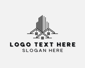 Accommodation - Residential Building Property logo design