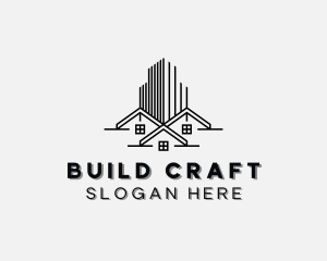 Residential Building Property logo design