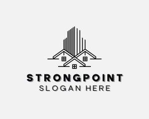 Residential - Residential Building Property logo design