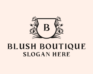 Floral Garden Boutique logo design