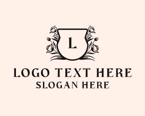 Wreath - Floral Garden Boutique logo design