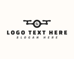 Videography - Drone Camera Tech logo design